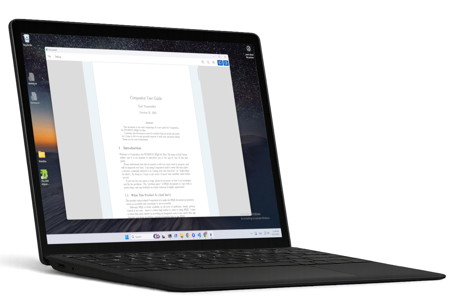 Windows App Screenshot